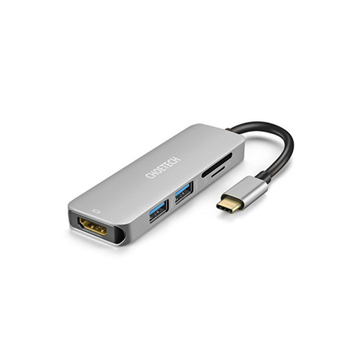 CHOETECH Hub USB C a HDMI 5 En 1