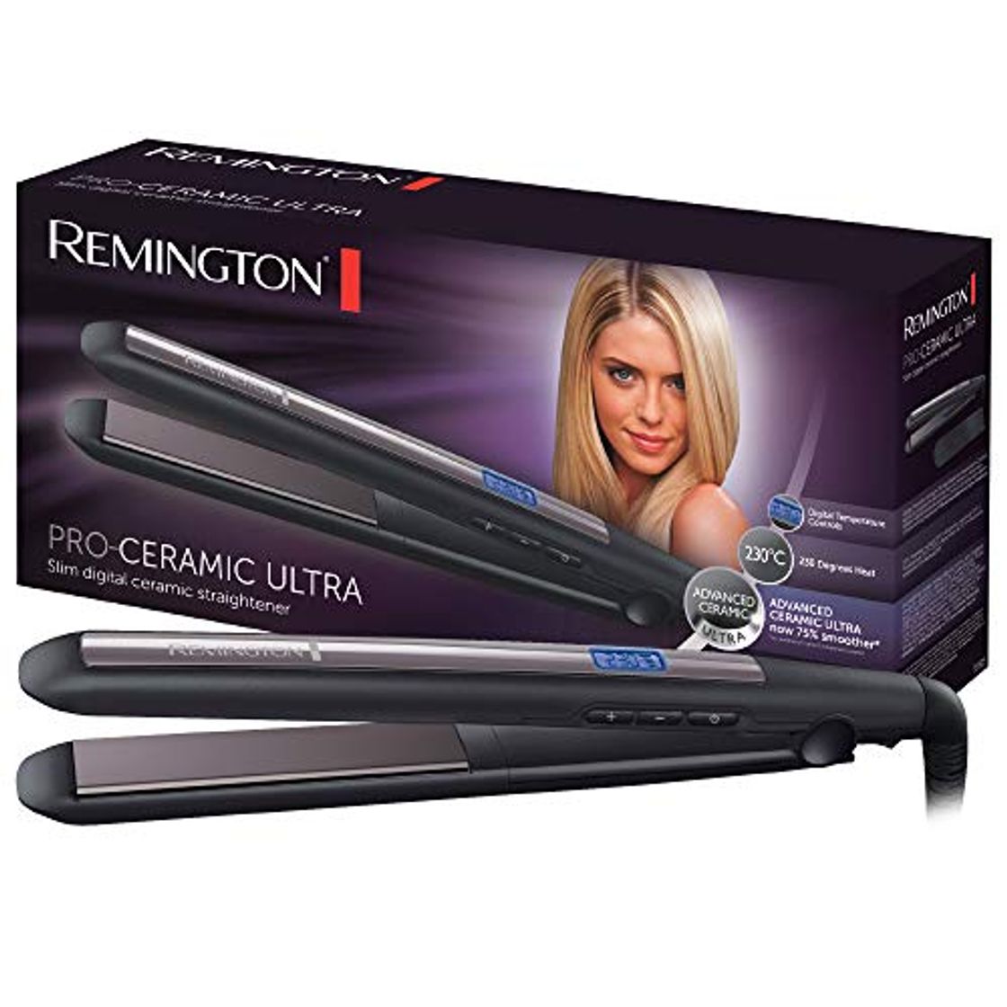 Belleza Remington Pro Ceramic Ultra S5505 - Plancha de Pelo