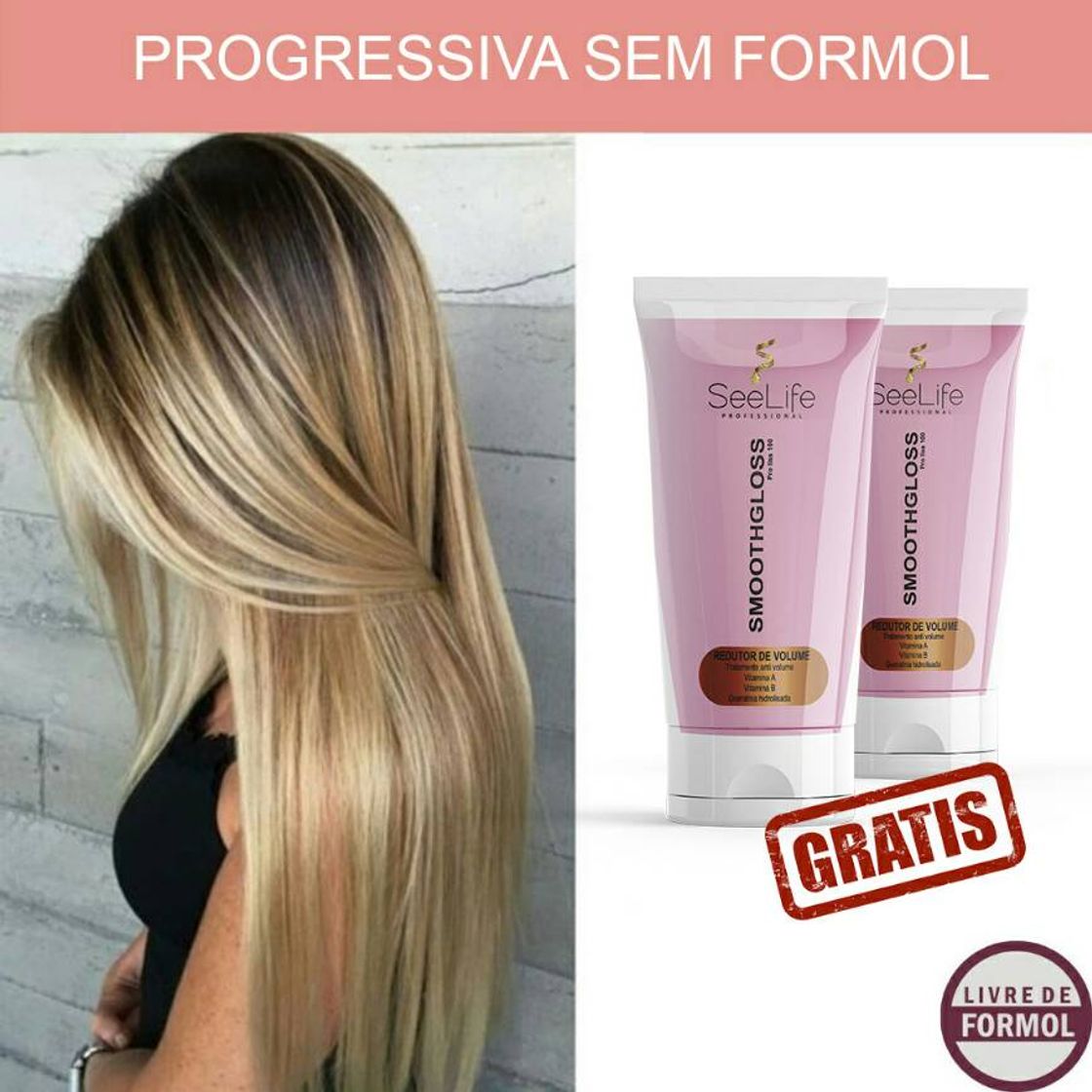 Products SmoothGlos amostra grátis alisante sem formol