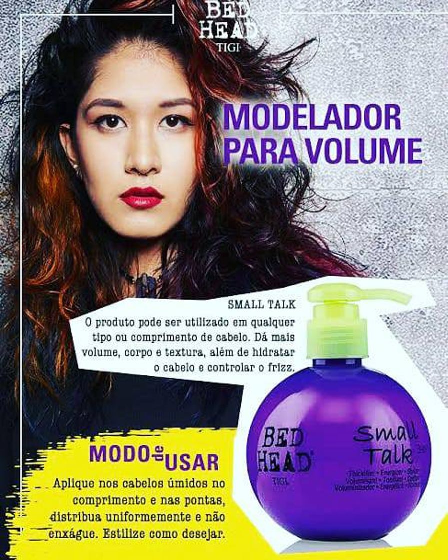 Moda Creme texturizador Bed Head Small Talk. 