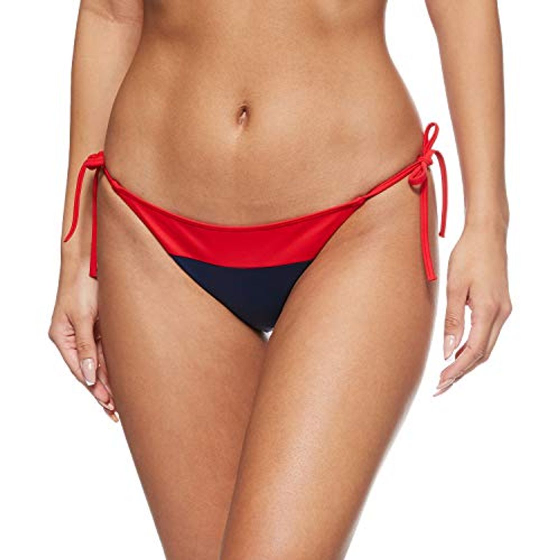 Product Tommy Hilfiger Cheeky String Side Tie Bikini Parte de Arriba, Rojo