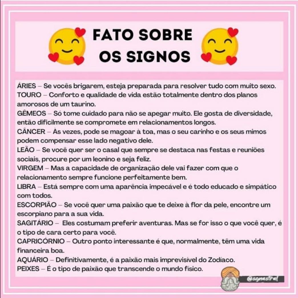 Moda Sobre os signos