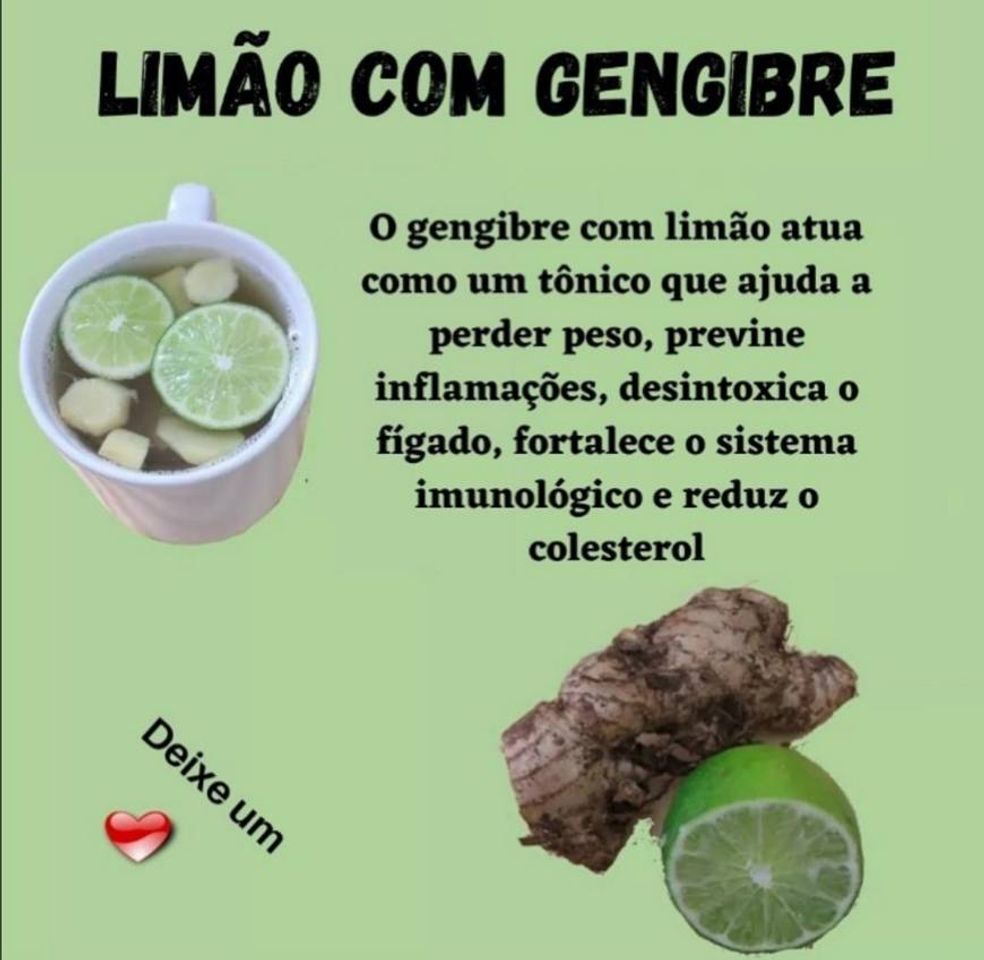 Moda Limão e gengibre 