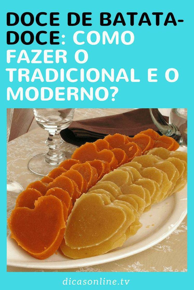 Fashion Doce de batata 