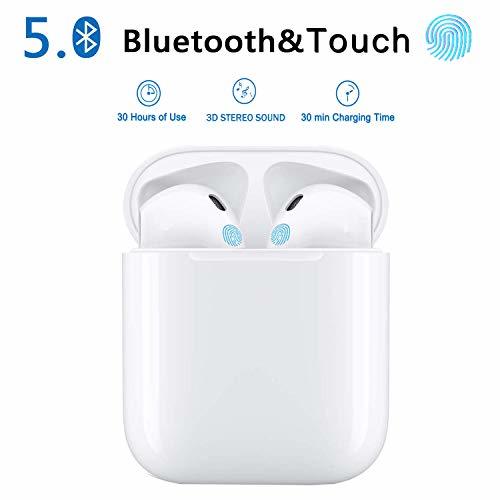 Producto Auriculares Bluetooth 5.0 Auriculares Bluetooth Inalámbrico 20H Tiempo De Juego Audio Stereo