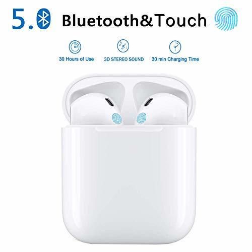 Auriculares Bluetooth 5.0 Auriculares Bluetooth Inalámbrico 20H Tiempo De Juego Audio Stereo