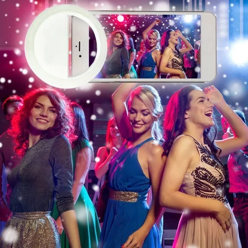 Aro de luz para selfie