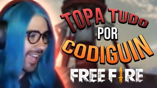 TOPA TUDO POR CODIGUIN - Sala premiada Free Fire - YouTube
