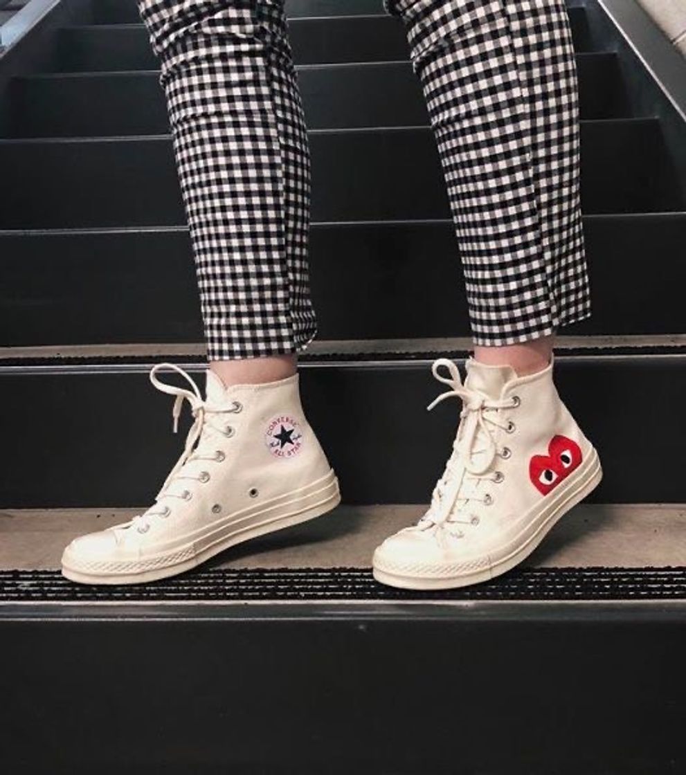 Moda comme des garçons converse