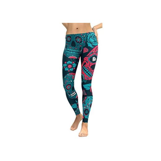 OverDose leggings mujer yoga deportivos fitness pantalones largos