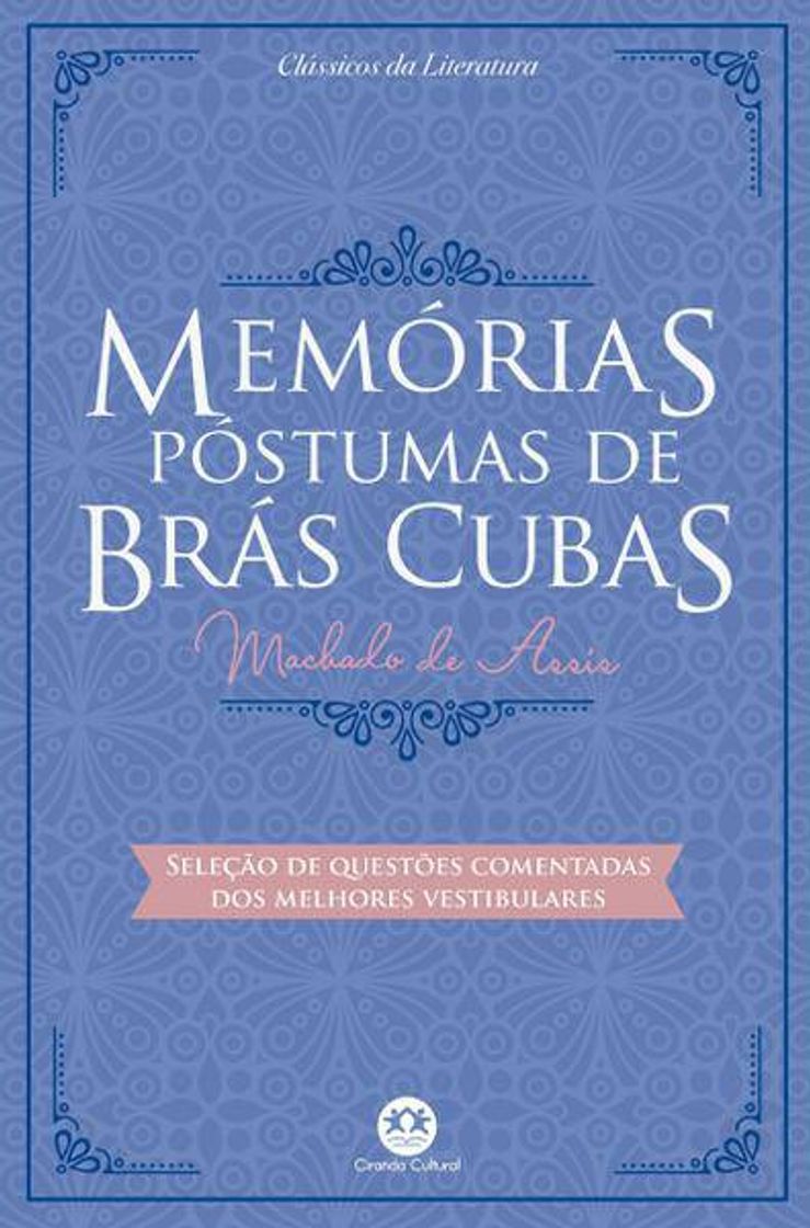 Book Memórias Póstumas de Brás Cubas