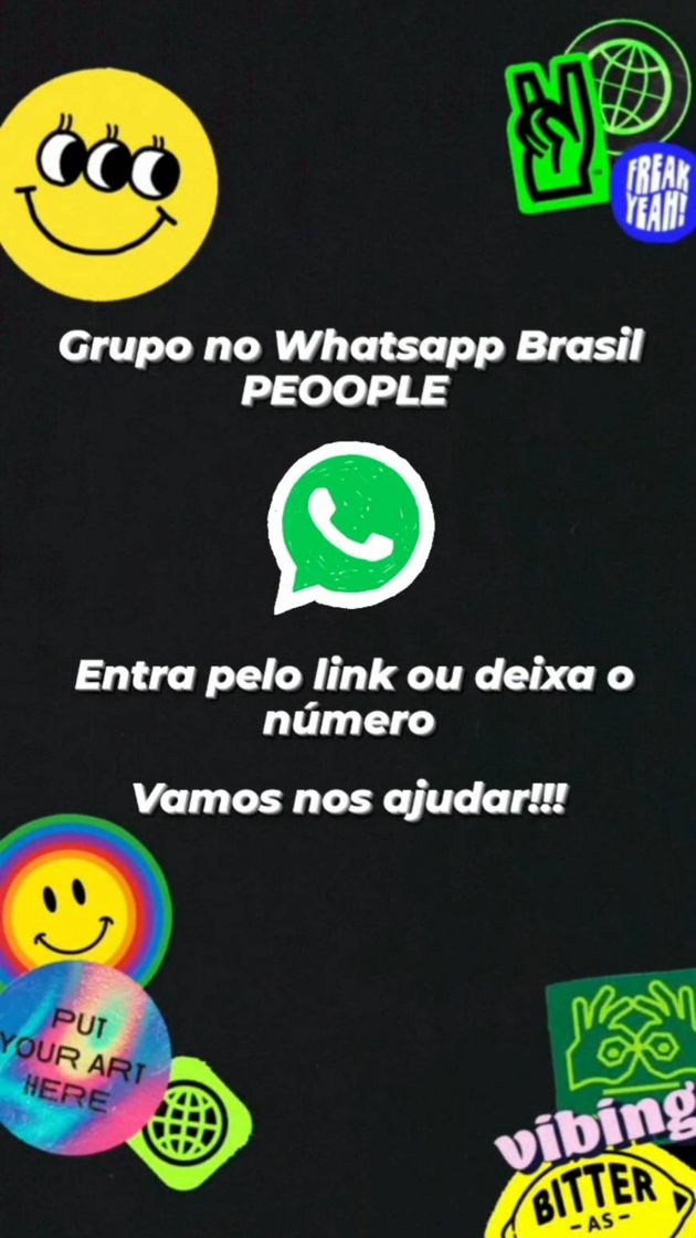 Fashion Grupo no Whatsapp Brasil PEOOPLE 