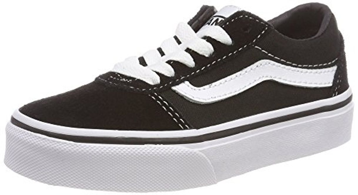 Social Vans Ward Suede/Canvas, Zapatillas Unisex niños, Negro
