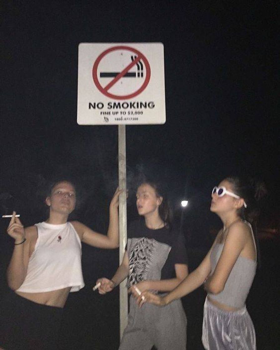 Moda No smoking 🚭