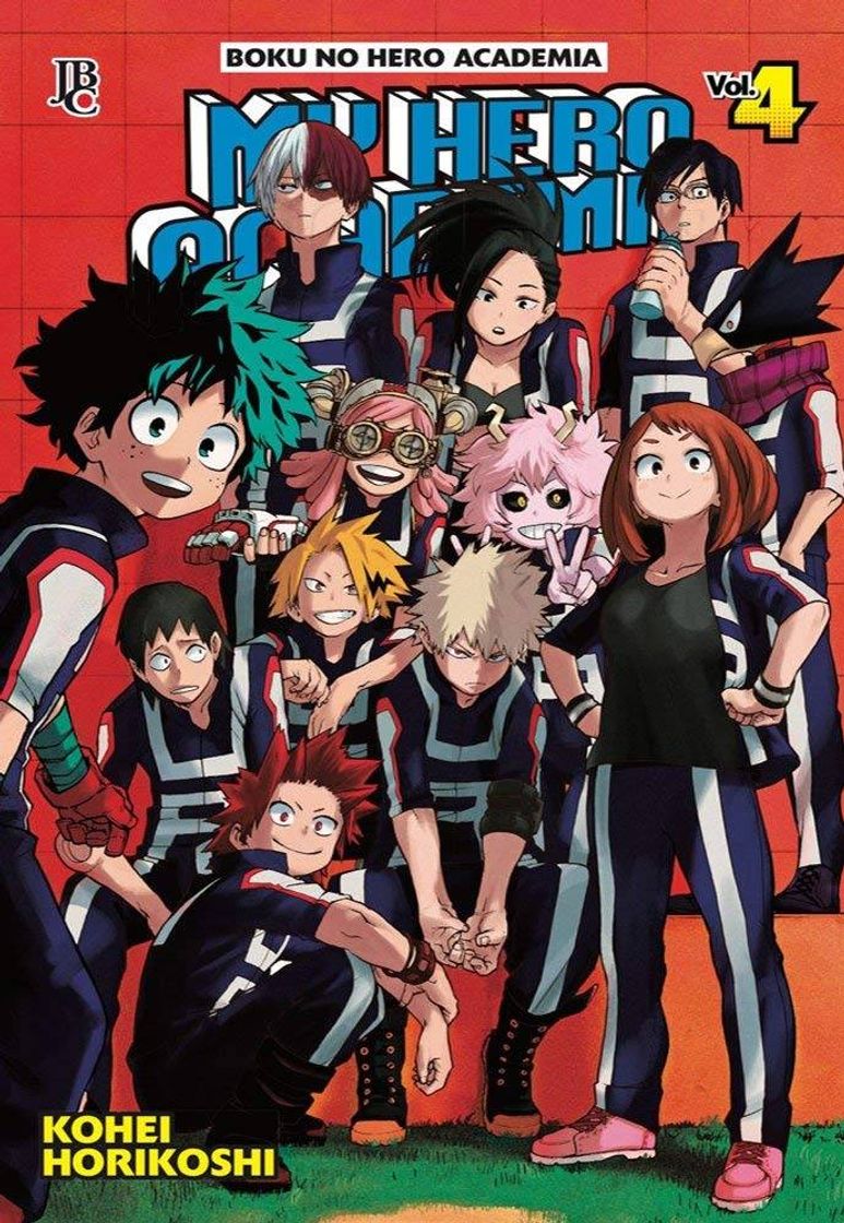 Libro My Hero Academia vol.4