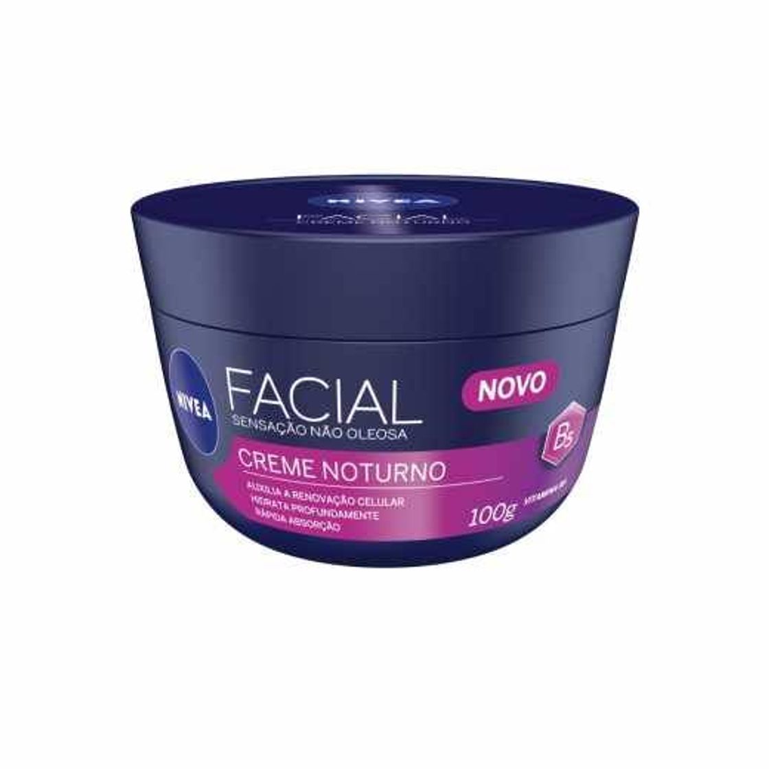 Fashion Creme Facial Nivea Noturno 100g 