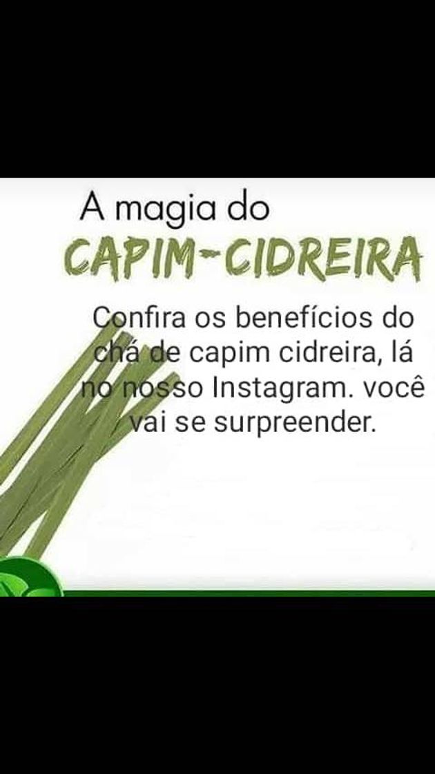 Moda Chá de Capim Cidreira