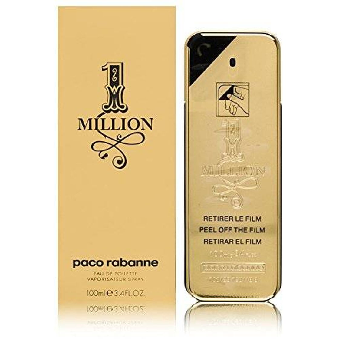 Moda 1 Million Paco Rabanne - Perfume Masculino - Eau de Toilette