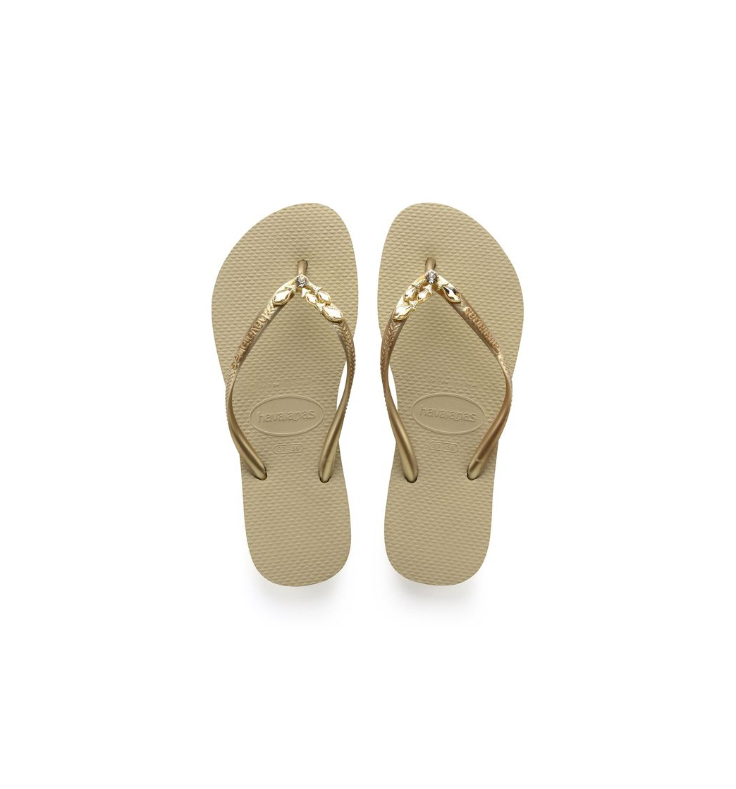 Product Havaianas Slim Chanclas Mujer, Oro