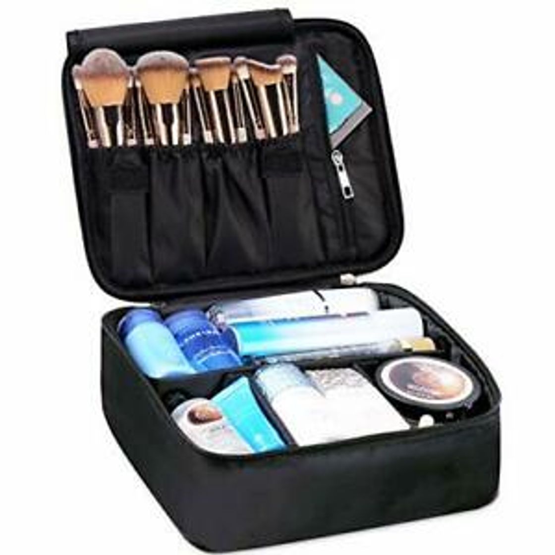 Social Neceser de Viaje para Maquillaje, Organizador Grande para Mujeres y niñas