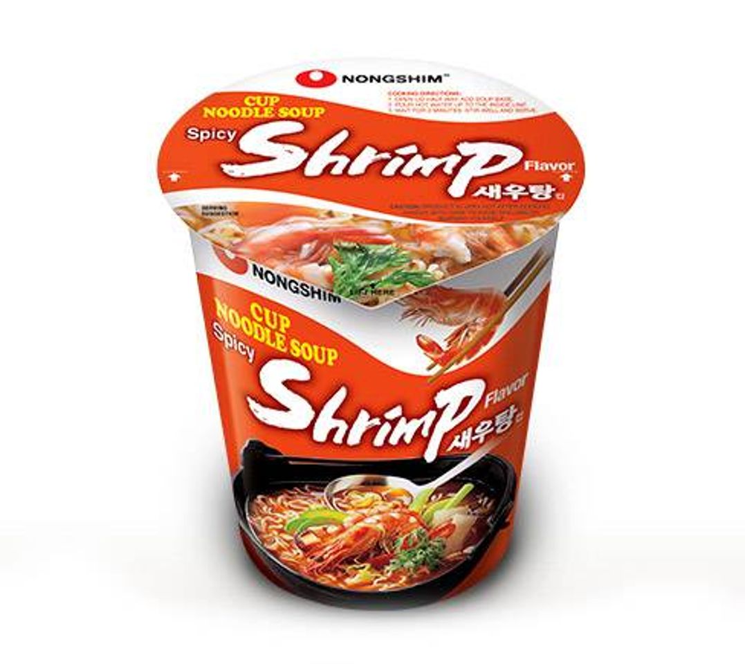 Moda Nongshim Noodle Soup Spicy Shrimp Flavor 67g - Candy in Box ...