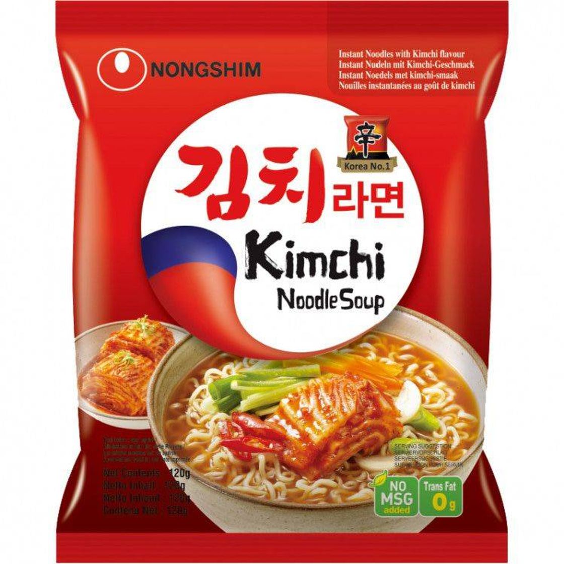 Social Nongshim Bowl Noodle Kimchi Flavour 100g - Candy in Box | Doces ...