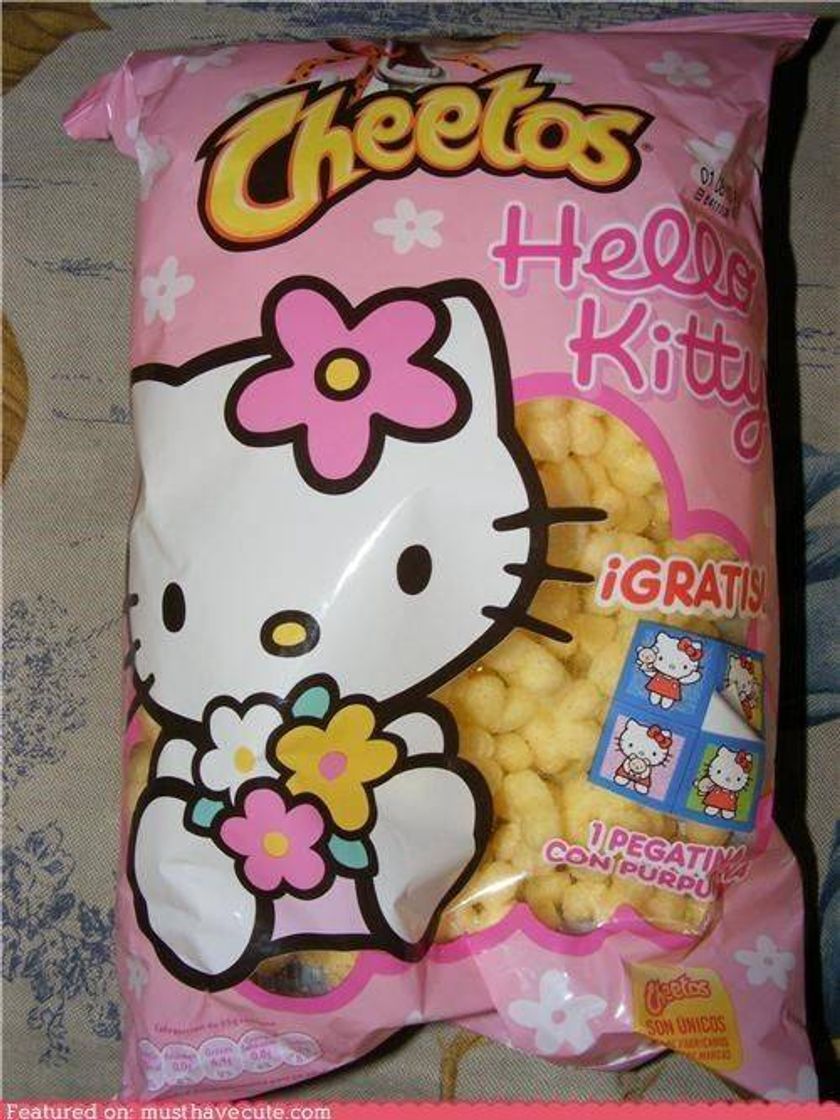 Moda Hello Kitty cheetos