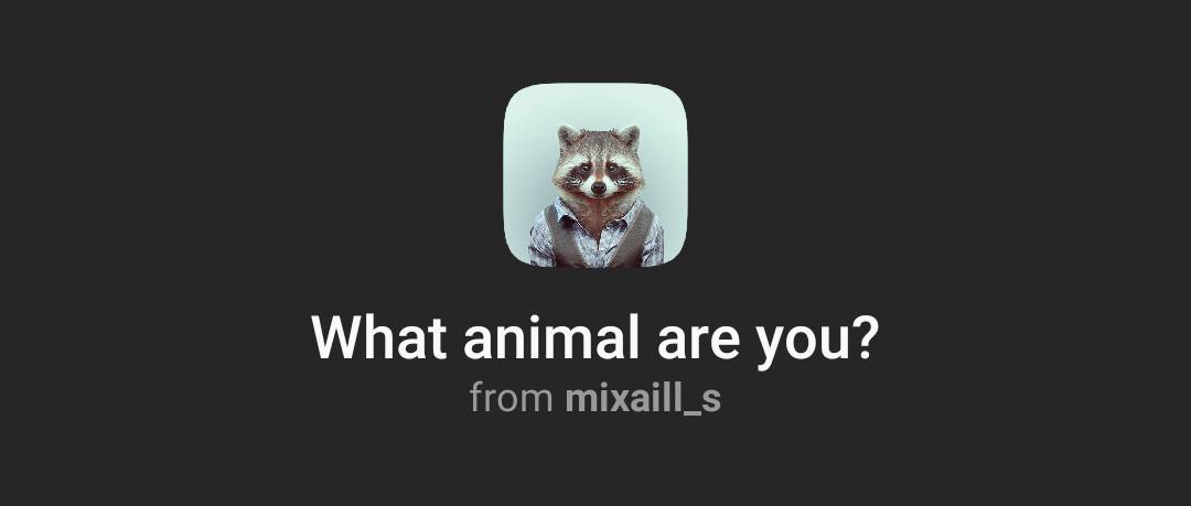 Social What animal are you?