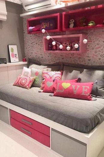 Decoração para quarto •rosa•