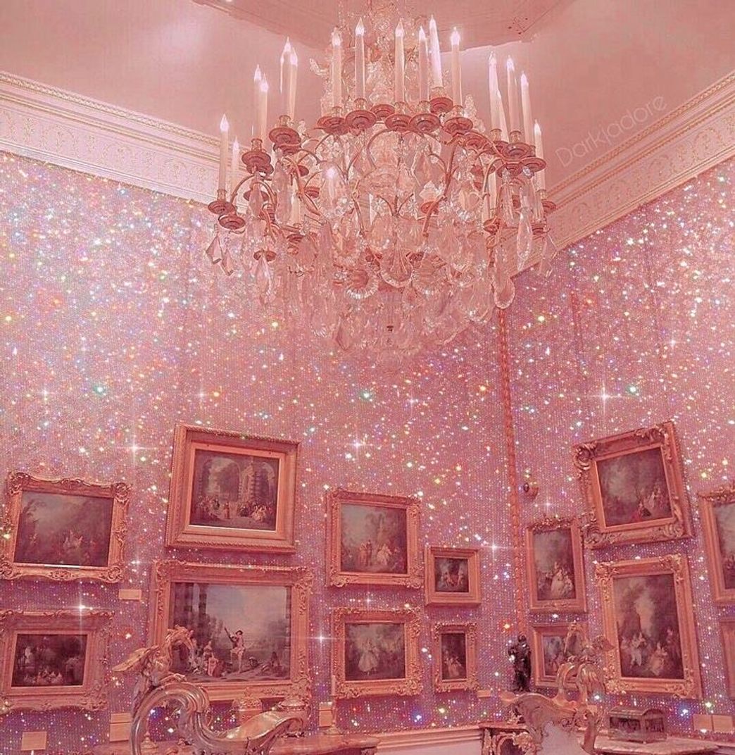 Social PINK GLITTER