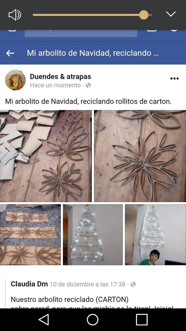 Fashion Mi arbolito de Navidad reciclado