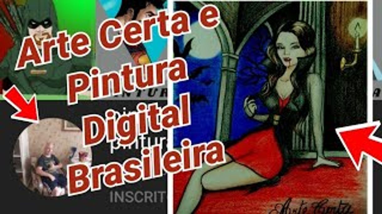 pintura digital brasileira pintura