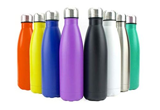 DRAGON SLAY Tide Stainless Steel Water Bottle - 500ml BPA Free Vacuum