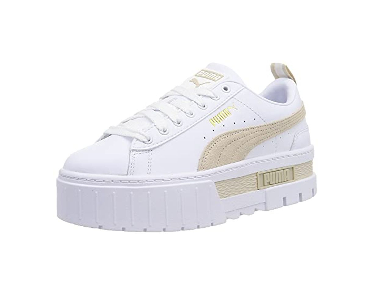 Moda Zapatilla Mujer Puma Mayze LTH Color White Peyote Talla 39