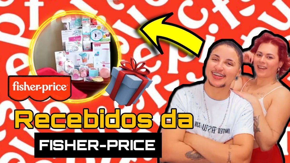 Moda Recebidos da Fisher price