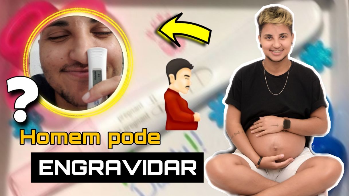 Moda Homem pode engravidar