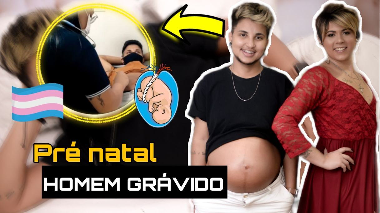 Moda Pré natal de um homem grávido