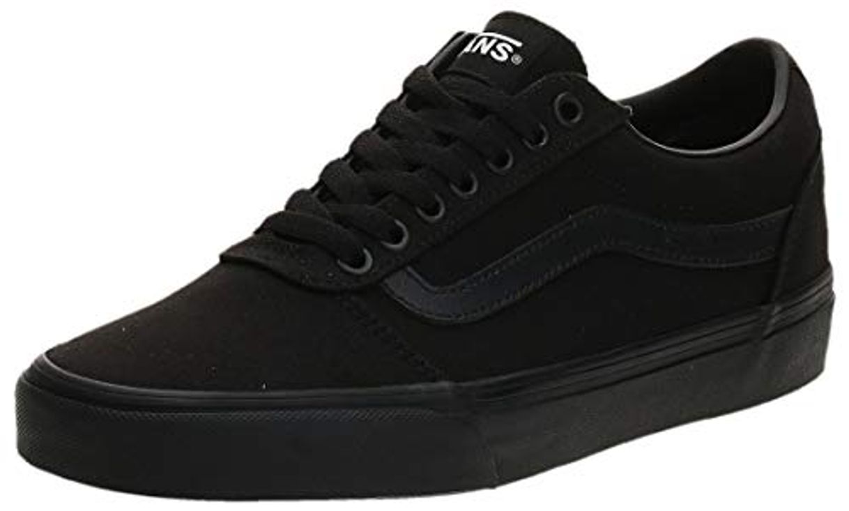 Fashion Vans Ward Canvas, Zapatillas para Hombre Negro