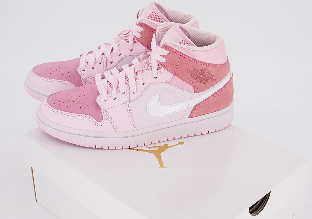 Moda Wmns Air Jordan 1 Mid 'Digital Pink' - Air Jordan - CW5379 600 - Goat