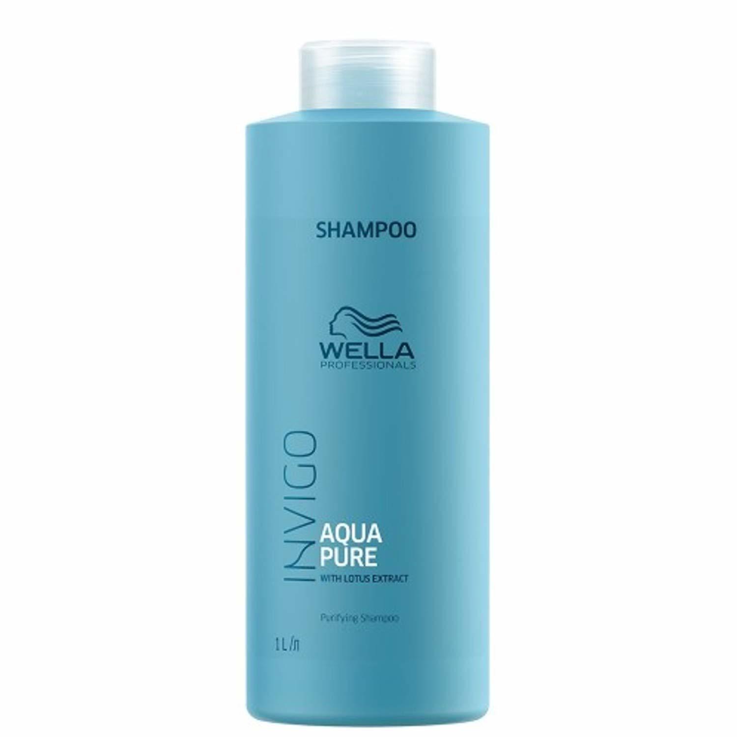 Beauty Wella INVIGO Balance Aqua Pure Shampoo Unisex No profesional Champú 1000 ml