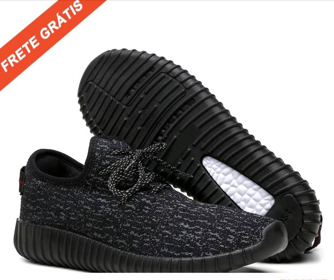 Moda Tênis Masculino Yeezy Caminhada Fitness Academia Barato 