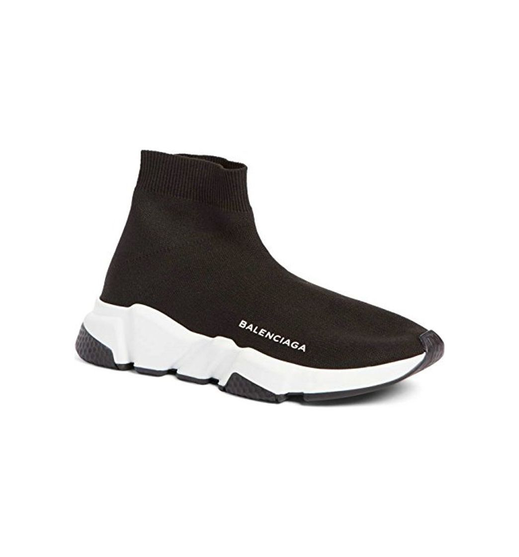 Social Balenciaga Speed Trainer Sneaker Black White Unisex Hombre Mujer Balenciaga Zapatillas de