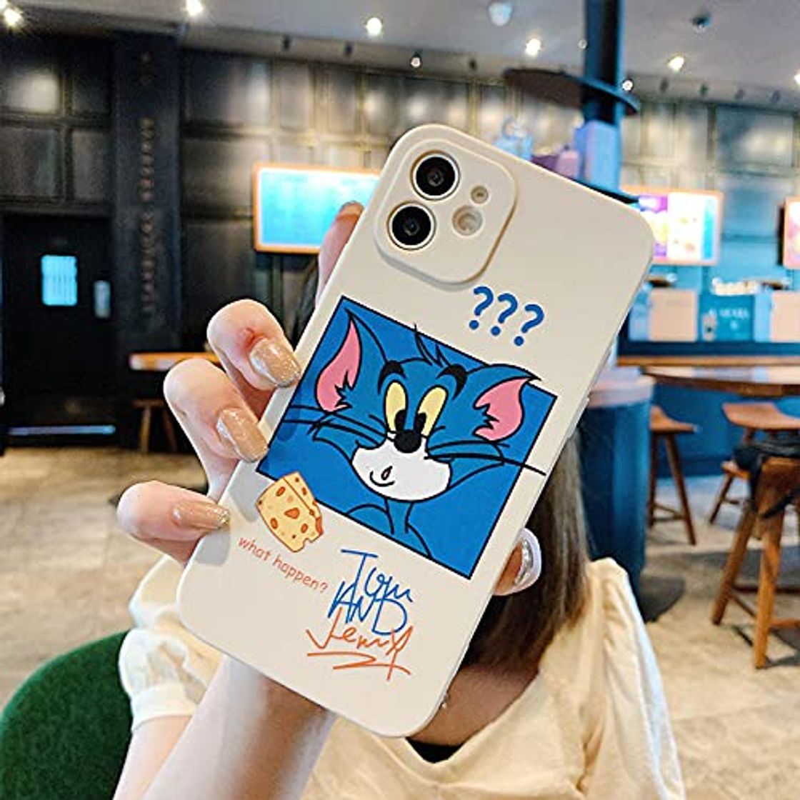 Tom and Jerry Liquid funda de silicona La funda protectora para teléfono