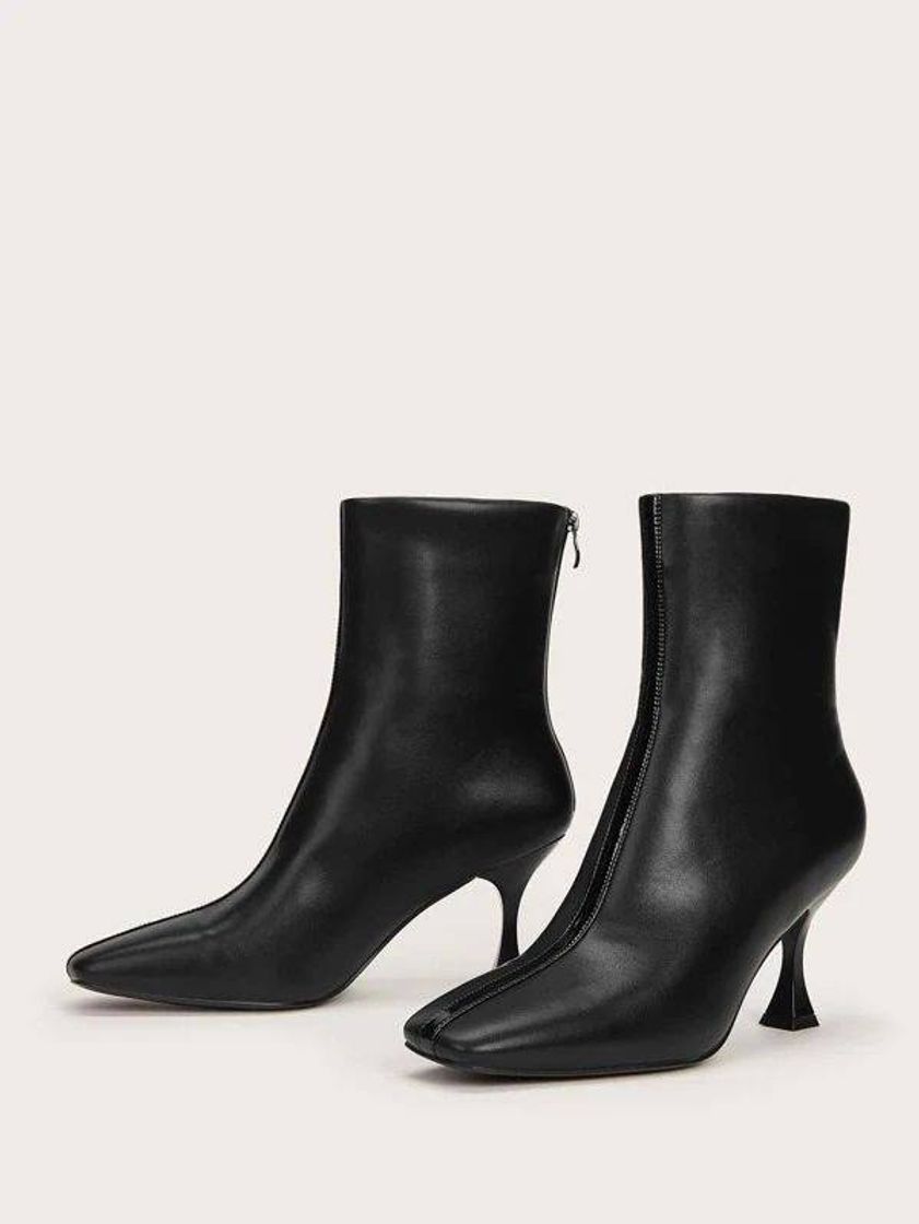 Fashion HEELED BOOTS ZIP