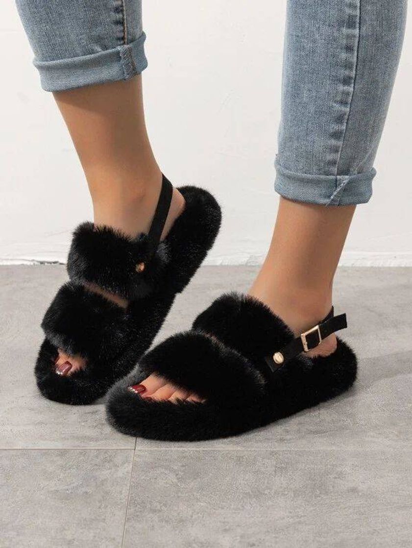 Moda FLUFFY SLIPPERS