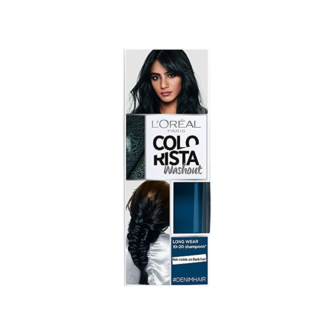 Producto L'Oreal Paris Colorista Coloración Temporal Tono Washout Denim Hair