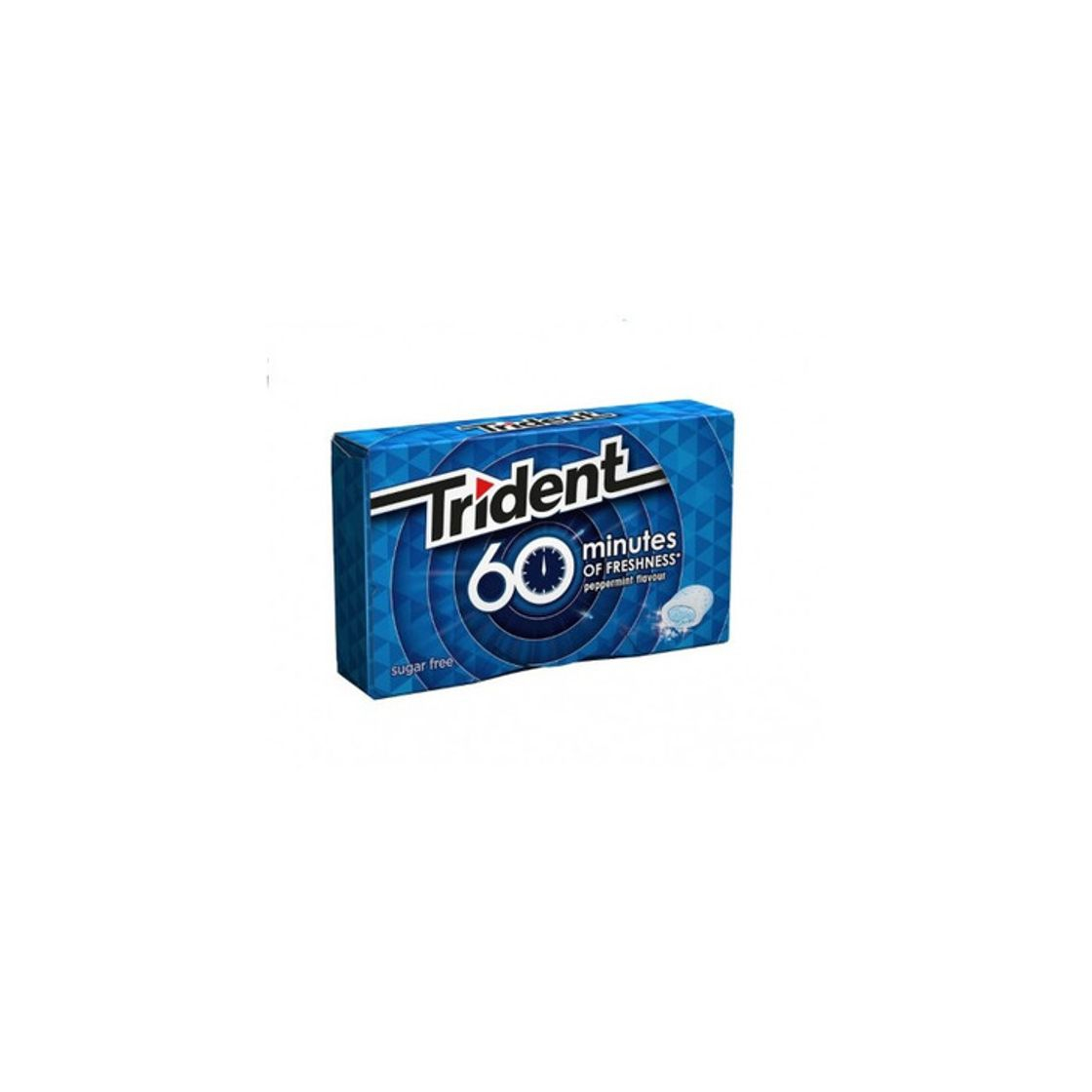 Product Trident - Chicle Sin Azúcar Menta 60 Minutes 20 gr