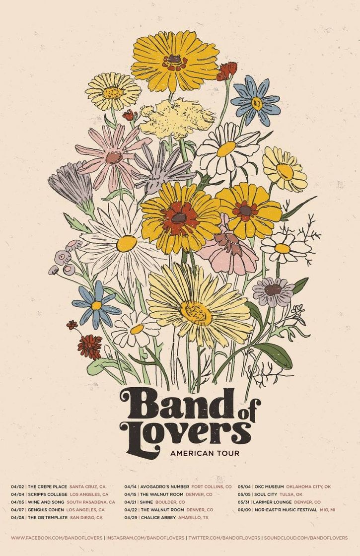 Moda FLOWERS POSTER