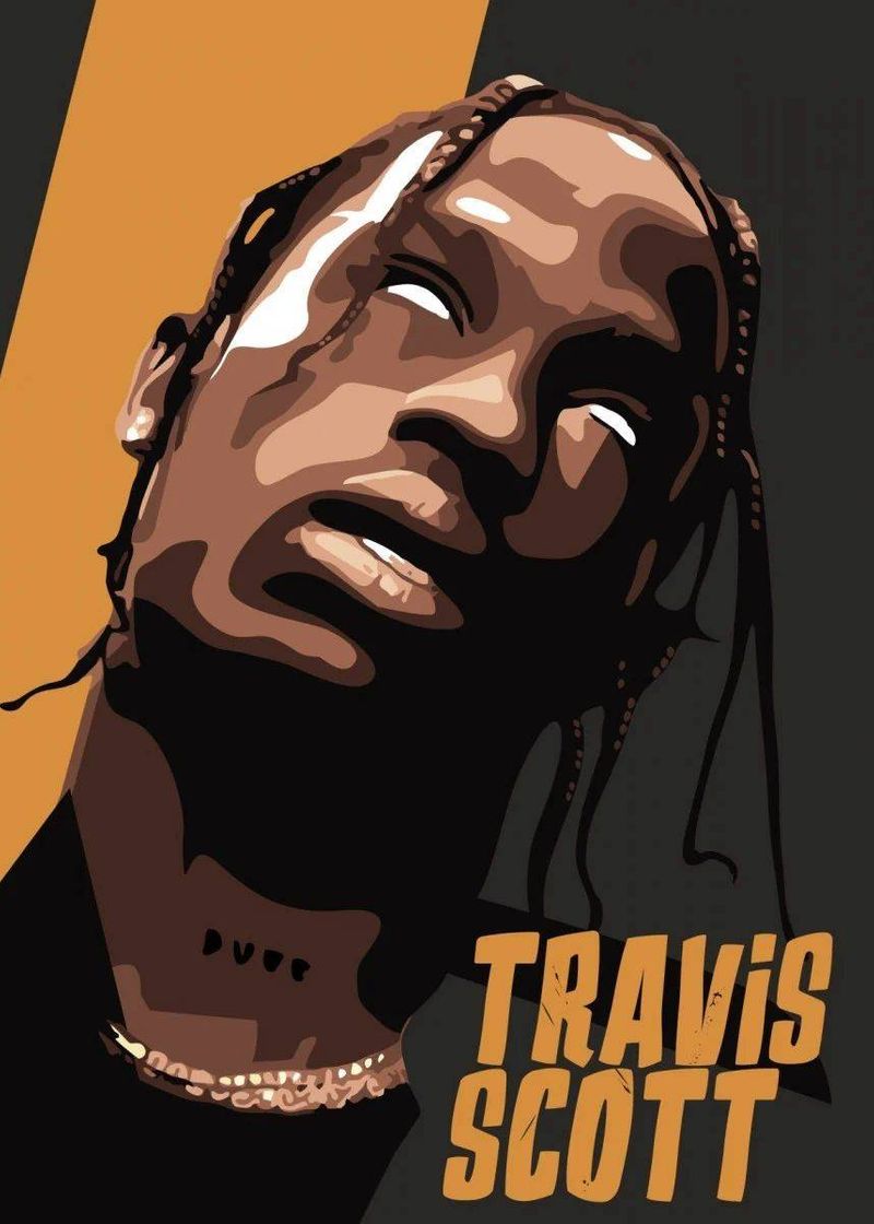 Moda TRAVIS SCOTT POSTER 