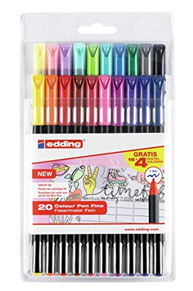 Product edding - e1200-20-BTS Pack con 16+4 rot. 1200. colores. colores 1-12